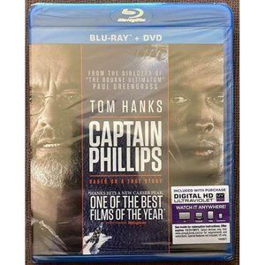 Captain Phillips - NEW (Blu-ray/DVD) - Tom Hanks